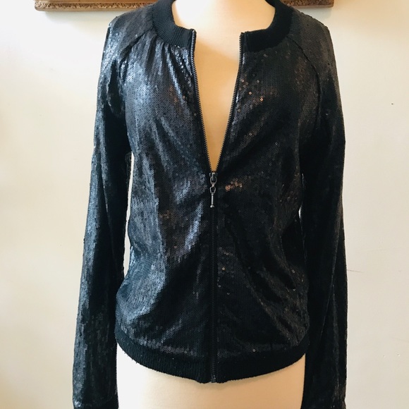 SOLD - XDYE Black Sequence ZIP Up Jacket Limited - Picture 3 of 8